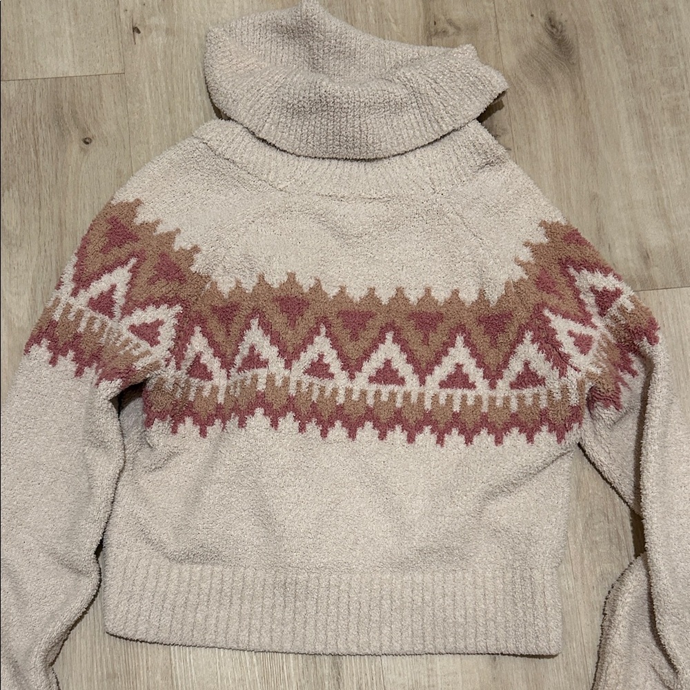 Ruby Moon Beige and Pink Geometric
Sweater Size M - Picture 6 of 8